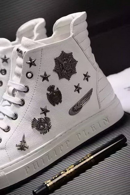 PhiliPP Plein High-Top Fashion Men Shoes--023